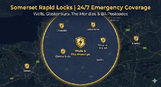 Somerset Locksmith Map